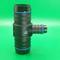 Переходник-тройник ID25-ID14-ID25-Т-образный для системы охлаждения, угловой | NS09-T30-XK-11N