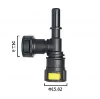 Топливный быстросъемный штуцер 15.82-11.8-11.8 | NS03-H31, тройник
