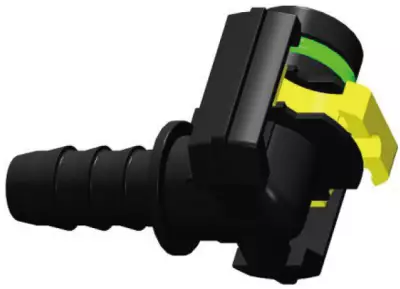 NS03-NW10 штуцер обратки D16-ID10-90°, NS03-NW10