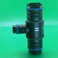 Переходник-тройник ID25-ID15-ID25-Т-образный для системы охлаждения, угловой | NS09-T35-11N