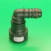 Топливный быстросъемный разъем 12.61-ID12-90°, угловой | NS09-F4