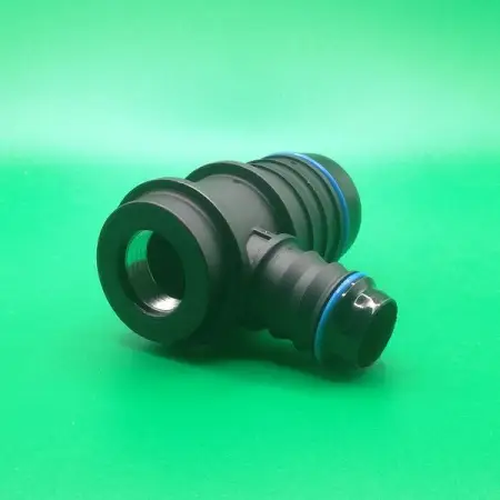 Переходник тройник  ID25-ID15-G3/8-Т-образный для системы охлаждения, угловой | NS09-LM30