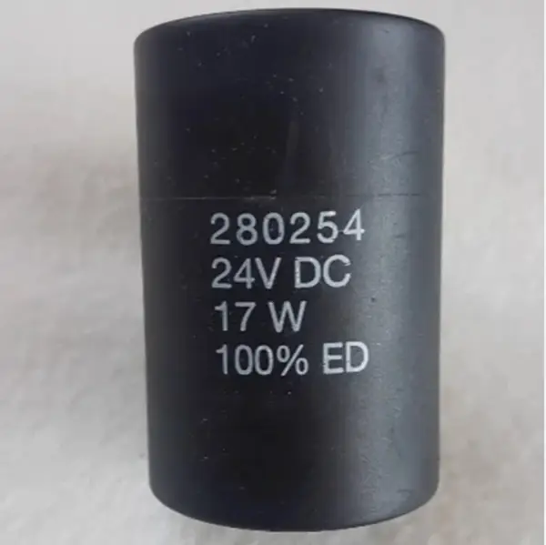 Катушка соленоида электромагнитная 280254 16мм 24В для Caterpillar