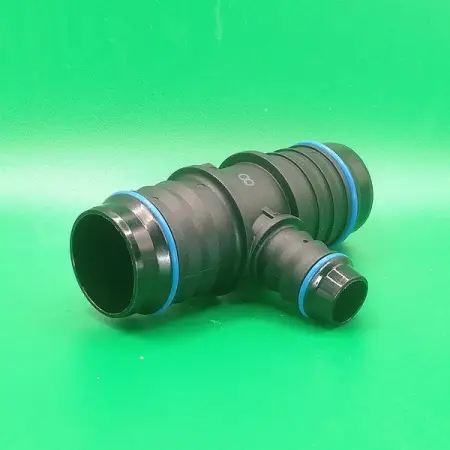 Переходник-тройник ID25-ID14-ID25-Т-образный для системы охлаждения, угловой | NS09-T30-8N