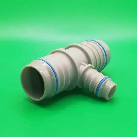 Переходник-тройник ID25-ID14-ID25-Т-образный для системы охлаждения, угловой | NS09-T30-10N-G