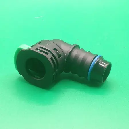 Быстросъемный разъем CQC14-ID14-90° для системы охлаждения, угловой | NS09-270-48