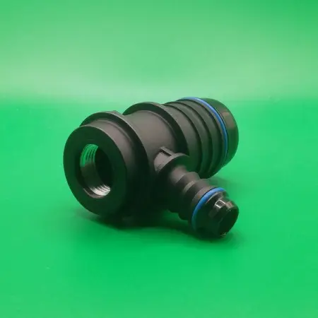 Переходник тройник  ID25-ID12-G3/8-Т-образный для системы охлаждения, угловой | NS09-LM28