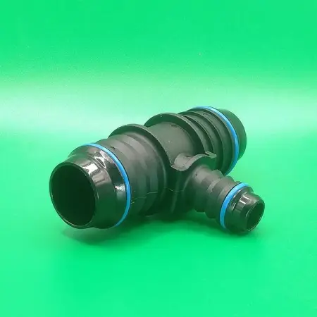 Переходник-тройник ID21-ID12-ID21-Т-образный для системы охлаждения, угловой | NS09-T29-6N