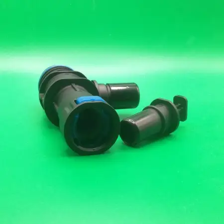 Быстросъем тройник с запорным клапаном 15.82-ID25-CQC18 Т-образный системы охлаждения | NS09-ZF-10