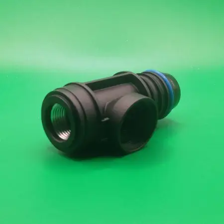 Переходник тройник  ID21-м23-G3/8-Т-образный для системы охлаждения, угловой | NS09-LM57