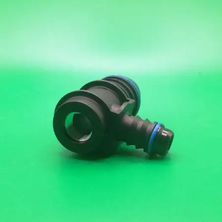 Переходник тройник  ID21-ID12-G1/4-Т-образный для системы охлаждения, угловой | NS09-LM34