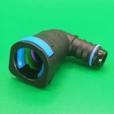 Быстросъемный разъем 15.82-ID12-90° для водяного охлаждения, угловой | NS09-HW2-L