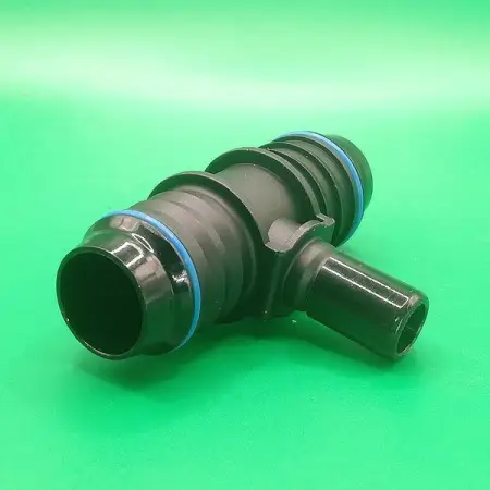 Быстросъемный штуцер ID21-CQC18-ID21-Т-образный для системы охлаждения, угловой | NS09-T48