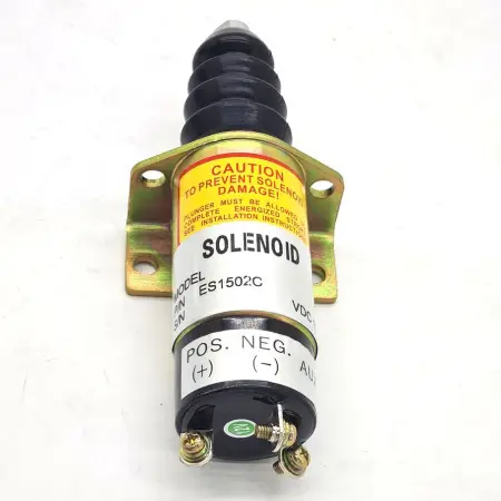 Соленоид остановки двигателя Woodward ES1502C-12V T40, 12В