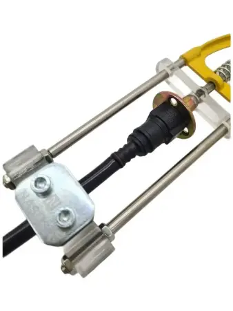 Инструмент для надевания пластиковых трубок на быстросъемный штуцер