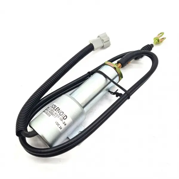 Клапан (соленоид) отсечки топлива 11E1-60100-24 Hyundai, Daewoo, Cummins, 24В
