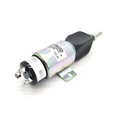 Клапан (соленоид) отсечки топлива 3864274, 3991168,1751-24E3U1B1 для Cummins, 24В.