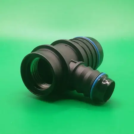 Переходник тройник  ID25-ID15-G1/2-Т-образный для системы охлаждения, угловой | NS09-LM19-SS