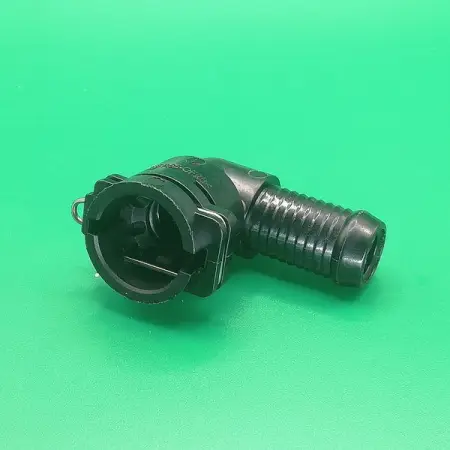 Быстросъемный разъем  NW08-ID14-90° для водяного охлаждения, угловой | NS09-NW08-2